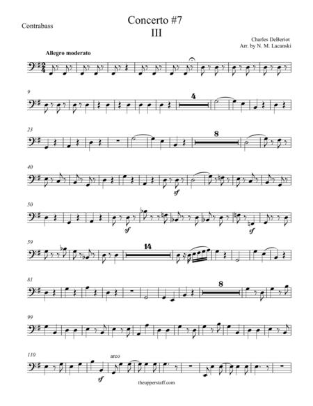 Violin Concerto 7 Third Movement Sheet Music