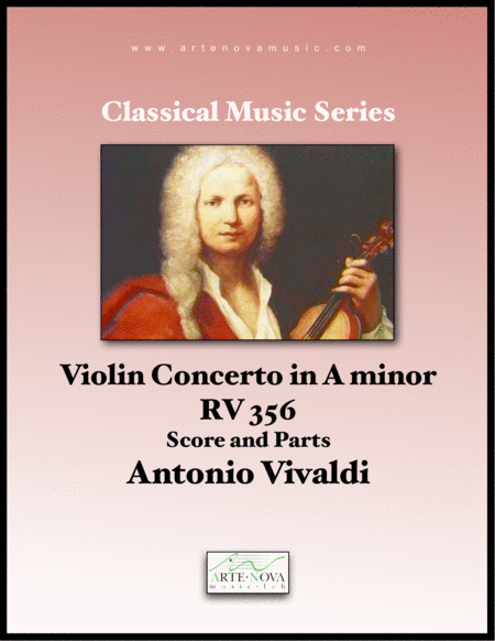 Free Sheet Music Violin Concerto In A Minor Rv 356