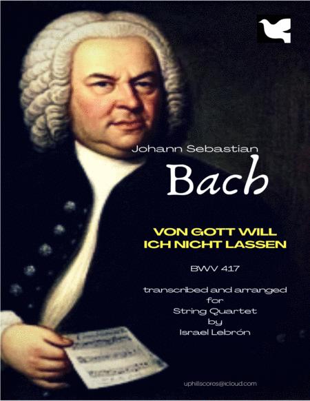 Free Sheet Music Von Gott Will Ich Nicht Lassen