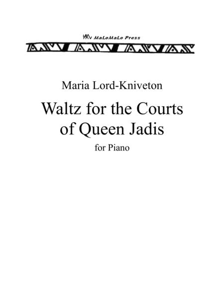 Free Sheet Music Waltz For The Courts Of Queen Jadis