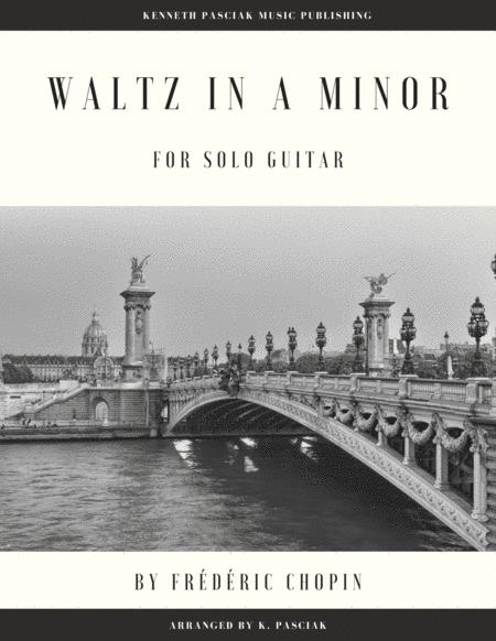 Waltz In A Minor For Solo Guitar Sheet Music