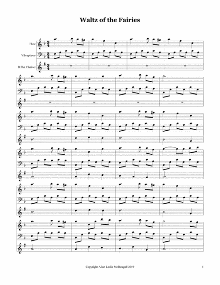 Waltz Of The Fairies Sheet Music