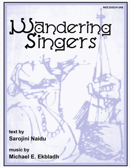 Free Sheet Music Wandering Singers Sab