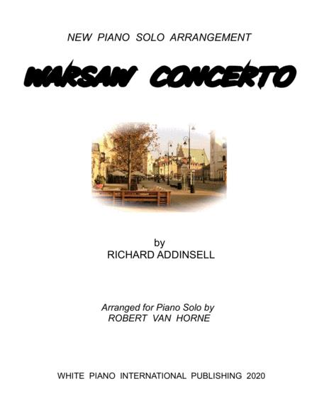 Warsaw Concerto New Piano Solo Arrangement Sheet Music