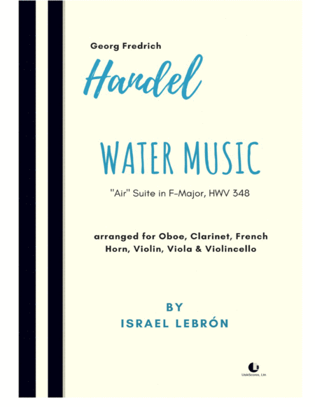 Free Sheet Music Water Music Air By G F Handel