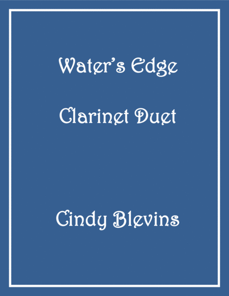 Waters Edge For Clarinet Duet Sheet Music