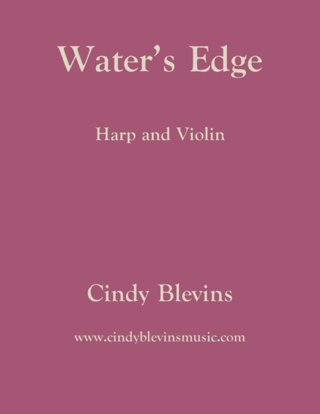 Waters Edge For Harp And Violin Sheet Music