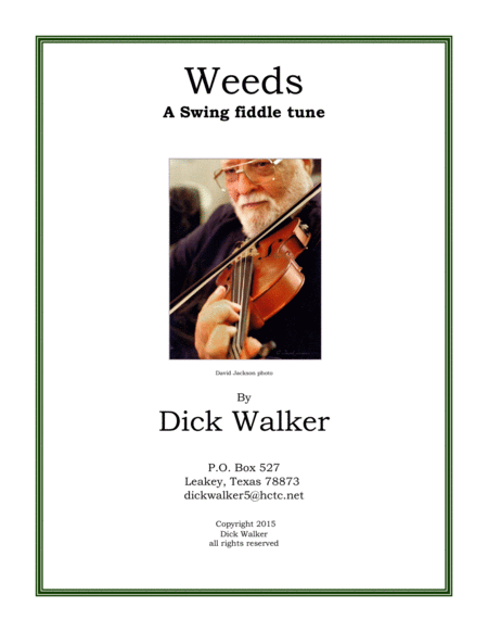 Weeds Sheet Music