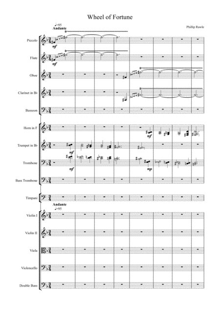 Wheel Of Fortune Sheet Music