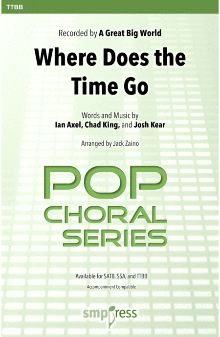 Free Sheet Music Where Does The Time Go