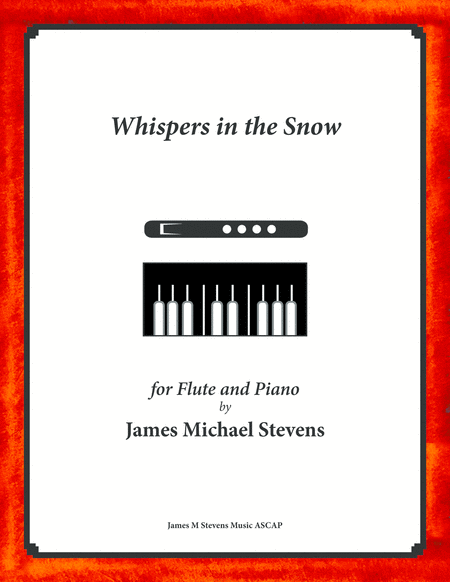 Free Sheet Music Whispers In The Snow Flute Piano