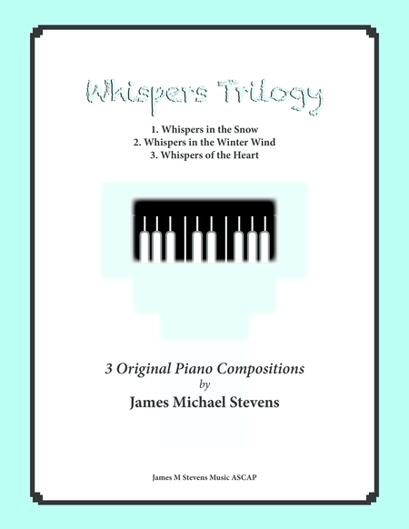 Whispers Trilogy 3 Intermediate Piano Solos Sheet Music