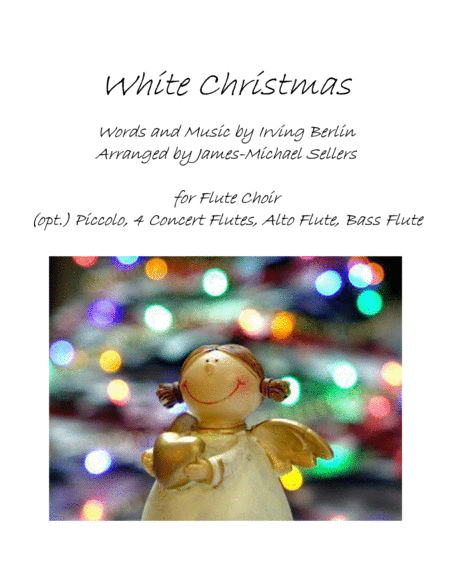 White Christmas For Flute Choir Sheet Music