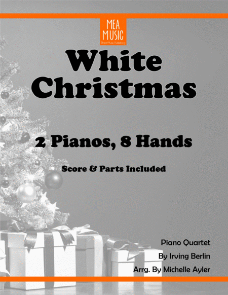 Free Sheet Music White Christmas Quartet