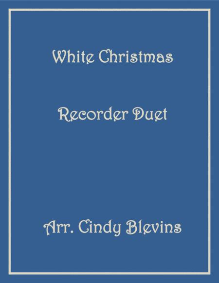 White Christmas Recorder Duet Sheet Music