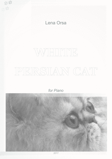 White Persian Cat Sheet Music