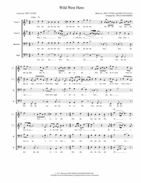 Wild West Hero Sheet Music