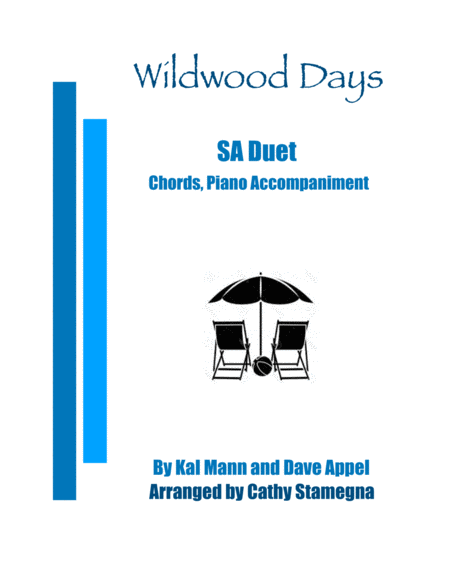 Wildwood Days Sa Duet Chords Piano Accompaniment Sheet Music