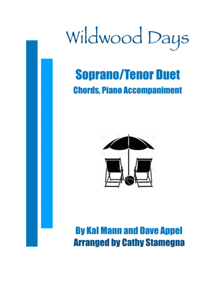 Wildwood Days Soprano Tenor Duet Chords Piano Accompaniment Sheet Music