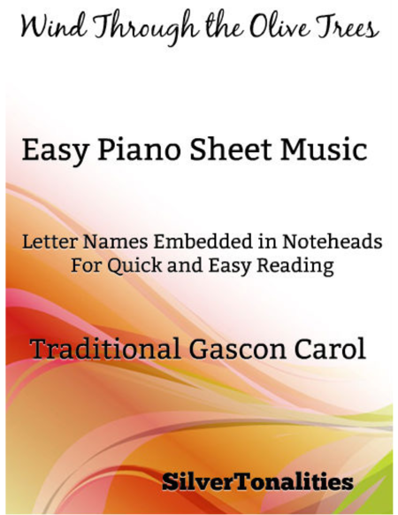 Wind Through The Olive Trees Easy Piano Sheet Music Sheet Music