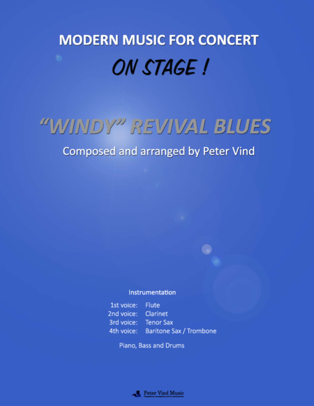 Free Sheet Music Windy Revival Blues Stage Arrangements By Peter Vind