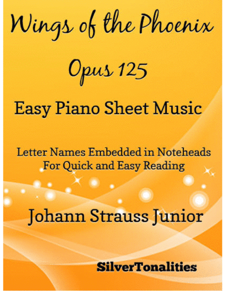 Wings Of The Phoenix Opus 125 Easy Piano Sheet Music Sheet Music