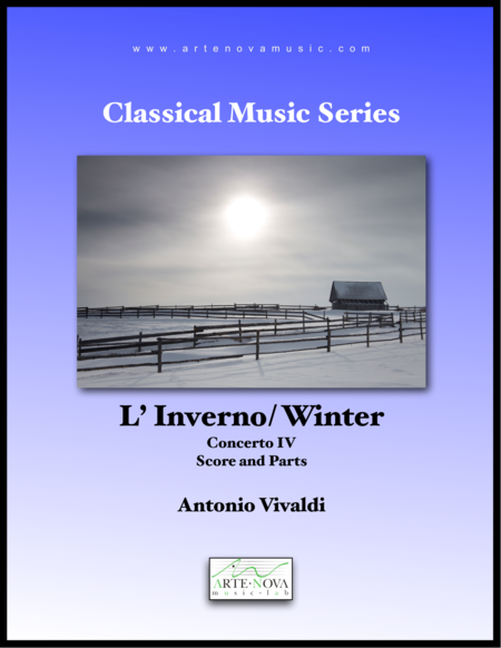 Winter The Four Seasons Sheet Music