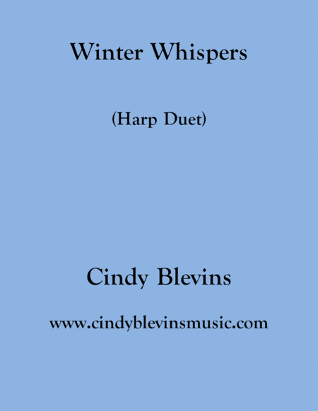 Winter Whispers Arranged For Harp Duet Sheet Music