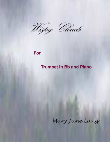 Wispy Clouds For Trumpet And Piano Sheet Music