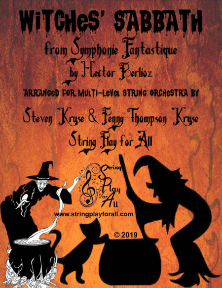 Free Sheet Music Witches Sabbath From Symphonie Fantastique For Multi Level String Orchestra