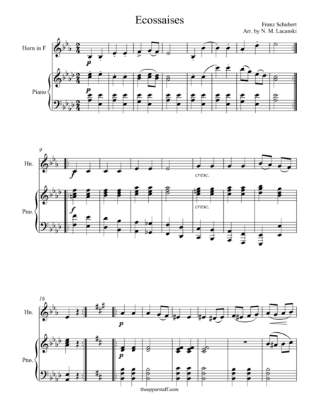 Wolfgang Amadeus Mozart Concerto For Flute And Harp K 299 Violin1 Part Sheet Music