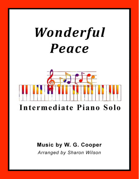 Wonderful Peace Intermediate Piano Solo Sheet Music