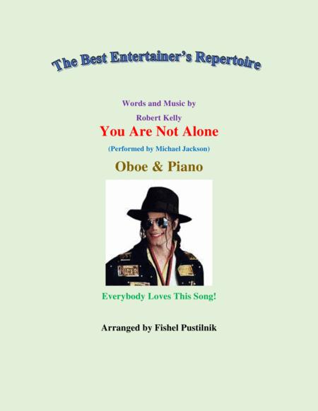 Free Sheet Music You Are Not Alone For Oboe And Piano Video
