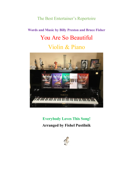 You Are So Beautiful For Violin And Piano Sheet Music