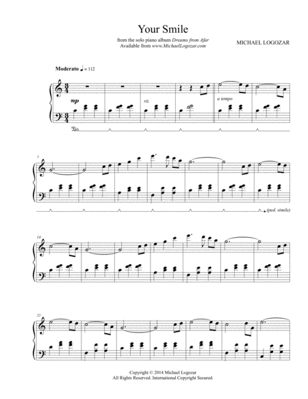 Your Smile Sheet Music