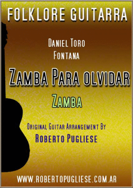 Zamba Para Olvidar Sheet Music