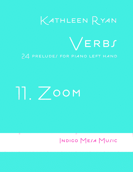 Free Sheet Music Zoom Verbs 11