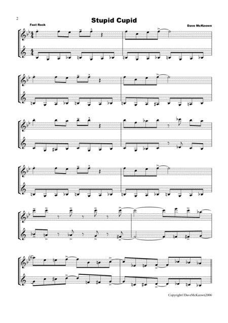 10 Blues Duets For Flute And Clarinet Page 2