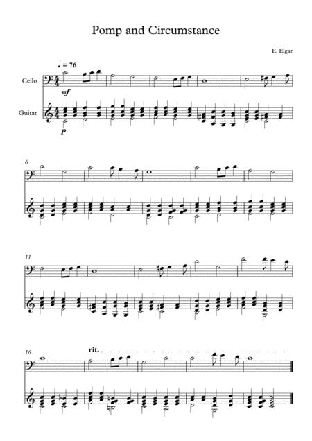 10 Easy Classical Pieces For Cello Guitar Page 2