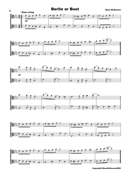 10 Swing Duets For Viola Page 2