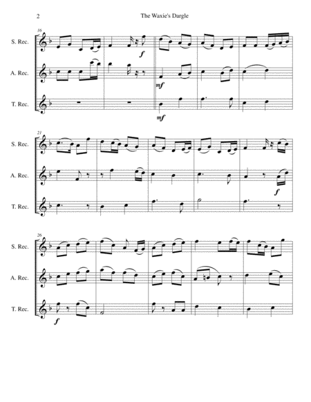 15 Easy Trios For Recorder Trio Soprano Alto Tenor Page 2