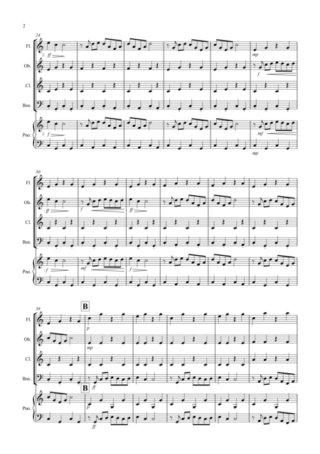 1812 Overture For Wind Quartet Page 2