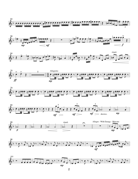 1812 Overture Trumpet 2 For Brass Quintet Page 2