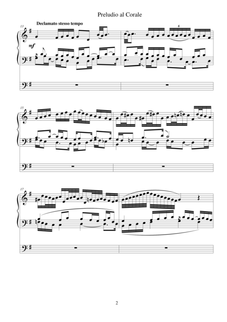 2 Chorales And Preludes For Organ Cs092 Page 2