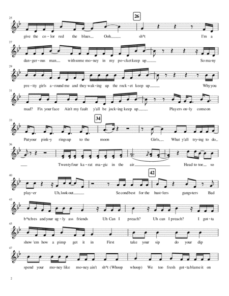 24k Magic Tenor Sax Page 2