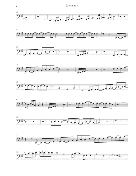 25 Or 6 To 4 Trombone Gtr Solo Incl Page 2