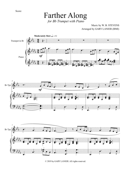 3 Great Gospel Songs For Bb Trumpet With Piano Instrument Part Included Page 2