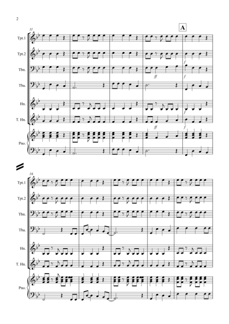 3 Jazzy Christmas Pieces For Brass Quartet Page 2