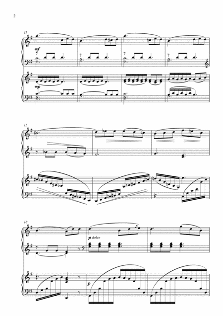 3 La Pastorale 25 Progressive Studies Opus 100 For 2 Pianos Friedrich Burgmller Page 2