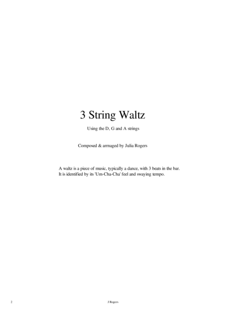 3 String Waltz Page 2